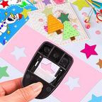 Star Hole Punch, Star Paper Punch, Stars Punches for Paper Crafts, StarPuncher for Crafts, 1 inch Stars Shaped Hole Punches, Crafts Puncher for Scrapbooking DIY Papers Projects