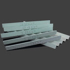 10pcs Triangular Sharpening Stone Sticks Set, 5.92inch Green Silicon Carbide Oil Stones, Grit Sizes 80#-3000# for Models, Metal, & Knife Cutting Tools