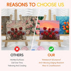 3Pcs Gloss Varnish for Acrylic Painting, 180ml Acrylic Varnish Clear Coat, Non-Yellowing, Non-Toxic for Artwork, Acrylics Paint, Suitable for Pro Artists, Hobby Painter