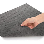 Okllen 50 Pcs Oil Absorbent Pads, 16"x18" Pigmats Spill Pads Dimpled Texture for Fast Spill Cleanup for Garage, Workshop & Industrial Use