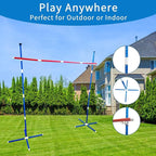 Limbo Game for Kids and Adults, Indoor/Outdoor Limbo Set Party Games Backyard Carnival Games for Family, Beach Lawn Games Camping Luau Birthday Game with Carry Bag
