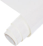 TORC Iridescent White HTV Heat Transfer Vinyl Roll 12 in x 5 ft Sparkly Rainbow White Iron-on Transfer for T-Shirts