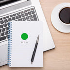 ChromaLabel 1 Inch Round Label Removable Color Code Dot Stickers, 1000 Labels per Dispenser Box, Green