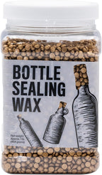 Blended Waxes, Inc. Bottle Sealing Wax Beads, Premium Pastille Wax Seal Beads For Wine, Beer, and Liquor Bottle Closure, Seals Between 25-30 Bottles, 1 lb, Classic Gold