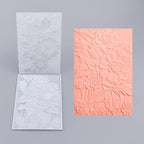 BAOFALI 3D Embossing Folder for Card Making Texture Fades Blossom Bloom Floral Plastic Embossing Folder Template for DIY Scrapbooking Paper Card Making Paper Card Embossing Stencil