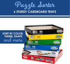 White Mountain Puzzle Sorter and Mystery Puzzle