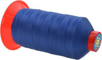 Mandala Crafts Bonded Nylon Thread Denim Heavy Duty Sewing Threads - 1250 YDs Size 138 420D T135 Tex 135 Thread for Leather Jeans Weaving Outdoor Marine Upholstery Threads