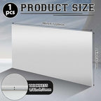 1 Pack 5052 Aluminum Sheet Metal 24" x 48" Aluminum Plate 1/8 (0.125'') Inch Thickness Rectangle Metal Panels for Industry Crafting Handcraft DIY Projects