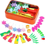 Fedmut Needle Threaders Set, 34 Pcs Needle Threader Tool for Hand Sewing, Craft, Embroidery & Machine Sewing