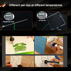 3 in 1 Hot Wire Foam Cutter Kit, White Foam Cutter Electric Foam Cutting Tool, Heated Foam Carving Knife Kit