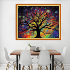 Dooxvey Cross Stitch Kit for Adult Beginners - Moonlight Tree 16x20 inch Pattern