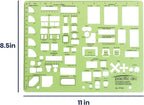 Pacific Arc Kitchen and Bath Interior Design Template Guide, for Bedrooms, Bathrooms, and Kitchens