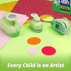 UCEC Circle Punch, 2+1.5+1 Inch Paper Punch, 3 Pcs Paper Punches for Crafting, Round Hole Punch, Circle Cutter for Scrapbook, Cards, DIY Albums Photos
