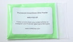 Glow in The Dark Pigment Powder - Neutral and Fluorescent Color for Art Painting, Fine Art, Nail Art Paint, and DIY Crafts - Long Lasting, 10+ Color Options - Fluorescent Green - (60 Grams/ 2.12 oz)