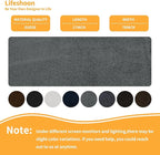 Fabric Repair Patches, 17X79 Inch Self-Adhesive Suede Patches Tape Durable, DIY Large Fabric Repair for Sofa, Couches, Furniture, Chair, Clothing （17X79 Inch, Dark Brown）