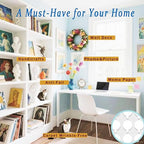 Sticky Tack Dots Easy to Peel, Clear Museum Putty Glue Gel Double Sided Mounting Sticky Tack for Action Figures Wall Hanging, Crafts, Balloons, Poster, Decorations