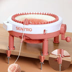 BZVV Knitting Machine for SENTRO 48 Needles Smart Knitting Crochet Machine with Row Counter for Adults and Beginners, Knitting Board Rotating Double Loom, Weaving Loom Machine Kit New Year Gifts