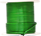Mandala Crafts 14 Gauge Anodized Aluminum Craft Wire for Jewelry Making – 330 FT Colored Flexible Silver Copper True Blue Pink Ice Blue Green Wire - Bendable for Bonsai Armature Crafting Sculpting