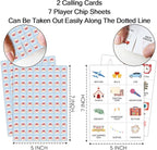 Wedding Party Bingo Game Cards(24 Players), Bridal Shower Bingo Card for Family Friend Adult, Large Group Holiday Engagement Party Activity Favor Decoration Supplies -001