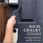 AMY HOWARD AT HOME Chalk-Based One Step Paint for Furniture, Cabinetry, Decor, Finish, and More | No Stripping, Sanding, or Priming | Dark Base | 16 Ounce | Good Man is Hard to Find