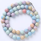 10mm 36pcs Natural Alxa Rainbow Stone Beads for Jewelry Making Energy Healing Power Stone Beads DIY Bracelet Necklace Accessories 15"