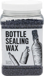 Blended Waxes, Inc. Bottle Sealing Wax, Pastille Wax Seal Beads For Wine, Beer, and Liquor Bottle Sealing, Seals Between 25-30 Bottles, 1 lb, Blue Metallic
