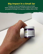 The Crafter's Workshop Stencil Butter - Mardi Gras Acrylic Paint Set - Boutique Metallic Texture Paste for Art, Canvas, Journals, & Cards - 4 x 2oz Jars
