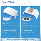 LET'S RESIN UV Resin with Light,Upgraded 200g Crystal Clear&Low Odor,UV Light,Silicone Mat,Ultraviolet Epoxy Resin Hard, Starter Kit for Jewelry,Craft Decor, Keychain Making
