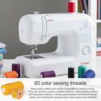 184 Pcs 80 Color Thread for Sewing Machine, 500 Yard Sewing Machine Thread & Prewound Bobbins Size A, Sewing Threads for Sewing Machine Hand DIY Beginners, Stitching, Home