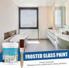 Door and Window Shading Frosted Glass Paint, Frosted Glass Spray Paint, Frost Spray Paint for Glass, Frosted Glass Paint Door Window Shading Frosted Glass Paint Matte Hazy Frost (1Pcs)