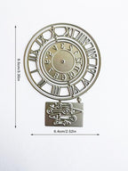 Festivals Metal Cutting Die for Scrapbooking, Christmas Cut Stencils for DIY Scrapbook Photo Album Decorative Paper Card, Card Making Supplies, Embossing (The Clock 3.3 x 2.5 in)