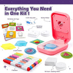 Sticker Maker for Kids - Make Your Own 90 Puffy Stickers Kit - DIY More 3D Stickers Arts and Crafts for Kids Ages 6-10 - Fun Gifts for Girls & Boys 8-12 Year Old Birthday Classroom Rewards