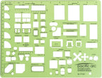 Pacific Arc Kitchen and Bath Interior Design Template Guide, for Bedrooms, Bathrooms, and Kitchens