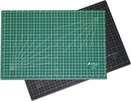 Self Healing Cutting Mat Reversible Green/Black Size: 12" x 18"