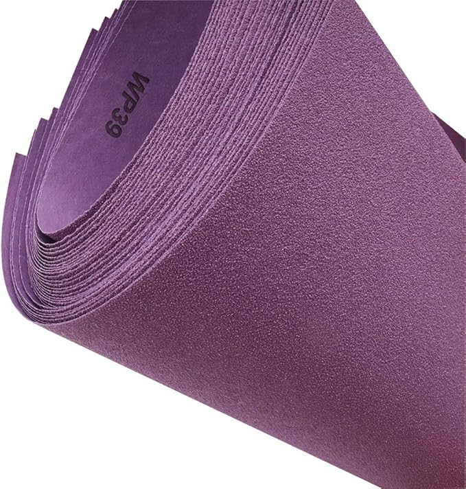 MAXMAN 120 Grit Sandpaper 20 PCS, Wet Dry Sandpaper Sheets 9 x 11 Inch, Sand Paper for Wood Furniture, White Fused Alumina Abrasive Sanding Paper for Metal, Drywall, Automotive Polishing, Purple