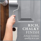 AMY HOWARD AT HOME Chalk-Based One Step Paint for Furniture, Cabinetry, Decor, Finish, and More | No Stripping, Sanding, or Priming | Light Base | 16 Ounce | Atelier