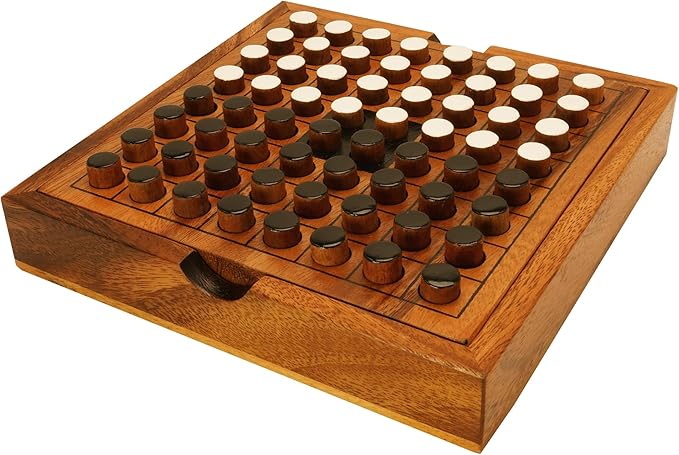 BSIRI Classic Board Game Othello Strategy Games of Family Games for Adults and Children which Playing in 2 Player Board Games to Challenges The Mastermind Game Pieces
