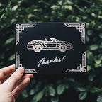 GLOBLELAND Sports Cars Cutting Dies for Card Making Repair Tools Die Cuts Tire Tracks Metal Border Die Cut Dies Stencils for DIY Scrapbooking Embossing Photo Album Craft Decor
