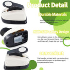 5 Circle Hole Punch, Circle Paper Punch, CirclePunches for Paper Crafts, Large Hole Puncher, Different Size of Scrapbooking Punches, Round Punch Shape for Scrapbook Card Making