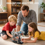 Ideas Mechanical Tyrannosaurus Building Set with Light, Creative Jurassic T-Rex Animal Toy for Home Office Decor Compatible with Lego Dinosaur, Gift for Adult Teens Boys 8-12(1268 PCS)