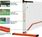 Zdgao Pickleball Set with Net for Driveway, 22 FT Regulation Size Pickle Ball Net Set with Pickleballs, Court Markers and Carry Bag, Steady Metal Frame for Outdoor, Indoor Court