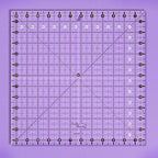 Non-Slip Square Quilt Template Ruler (12.5" x 12.5")