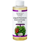 Liquid Plant Food – Hydroponics Nutrients for Indoor House Plants, Tomato, Strawberry, Lucky Bamboo, Lettuce, Vegetable Garden & Herbs – Aero Nutrients Liquid Fertilizer for All Growing Systems (8 oz)