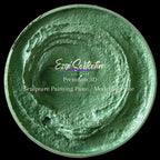 3D Sculpture Painting Paste|Texture Paste|Decorative Plaster|Unique Colors|Ideal for Artwork|Stencil|Flowers|Texture|Art Relief| 6 oz (Metallic Green)