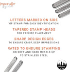 ImpressArt - Wave Steel Punch, Metal Stamping Tools for Custom Jewelry Making & Art Projects (6mm)