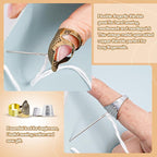CousDUoBe Sewing Thimble Kit,thimbles for Hand Sewing，Needle threaders，Seam Rippers for Sewing，Measuring Tape and Thread Snips, Hand Embroidery Craft（Complete Sewing Kit）