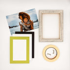 8.5x11 Mat Bevel Cut for 7x9 Photos - Acid Free Pistachio Green Precut Matboard - For Pictures, Photos, Framing - 4-ply Thickness