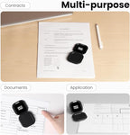 Premium Fingerprint Ink Pad, Thumbprint Ink Pad, Quick-Drying and AP-Certified, for Office Notary Supplies Identification Security ID Fingerprint Cards Law Enforcement (Black, 1 Pc)