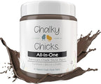 Chalky Chicks All-in-One Chalk Paint for Furniture or Cabinet - 4 Fl Oz - Matte Finish Alaskan Brown Bear for Metal, Wood Furniture Paint - No Sanding All-in-One for Home Decor & Crafts, USA Made