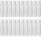 20 Pcs Sidewalk Chalks for Kids Non Toxic Jumbo Chalk for Party Gift Outdoor Art Classroom Play Painting (White)